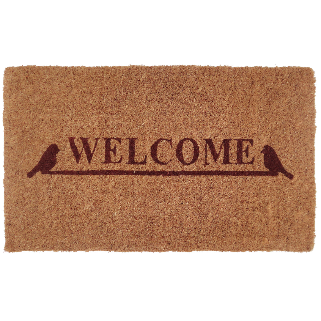 Welcome Thick Coir Doormat