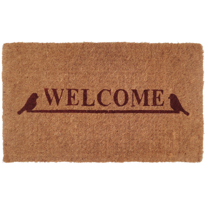 Welcome Thick Coir Doormat