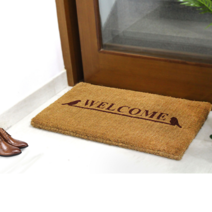 Welcome Thick Coir Doormat