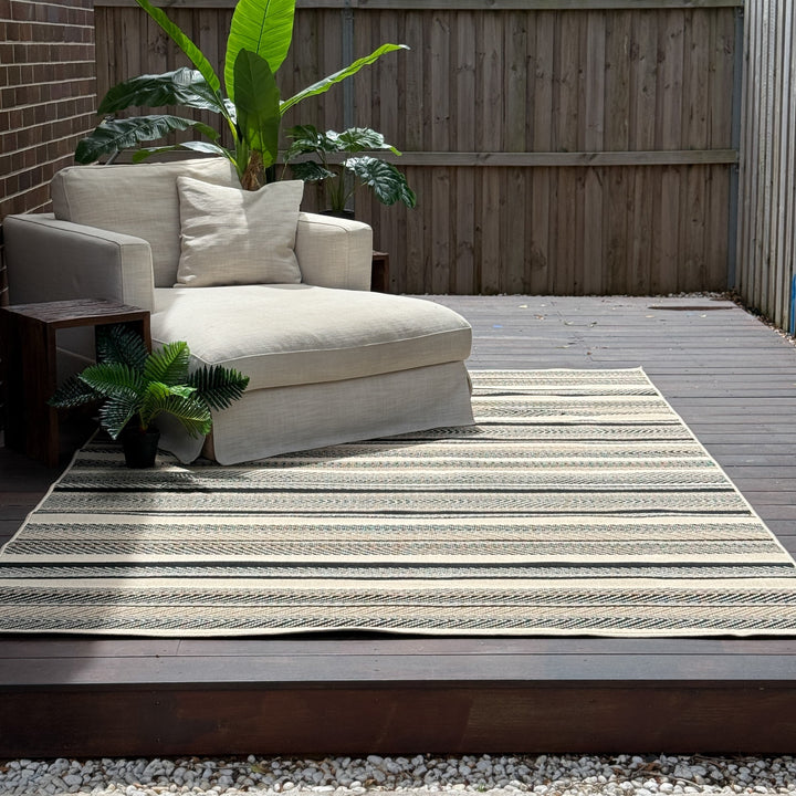 Zahra Striped Outdoor Rug