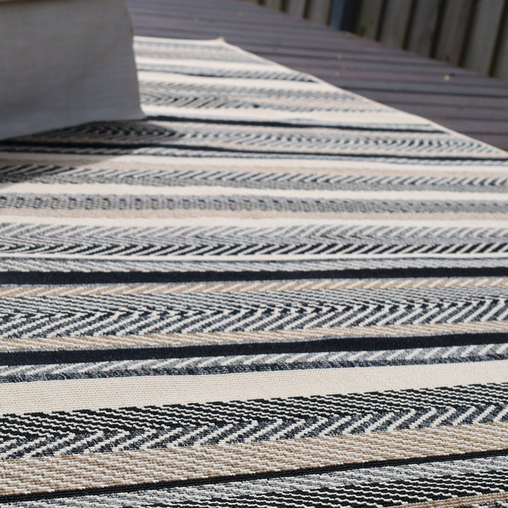 Zahra Striped Outdoor Rug