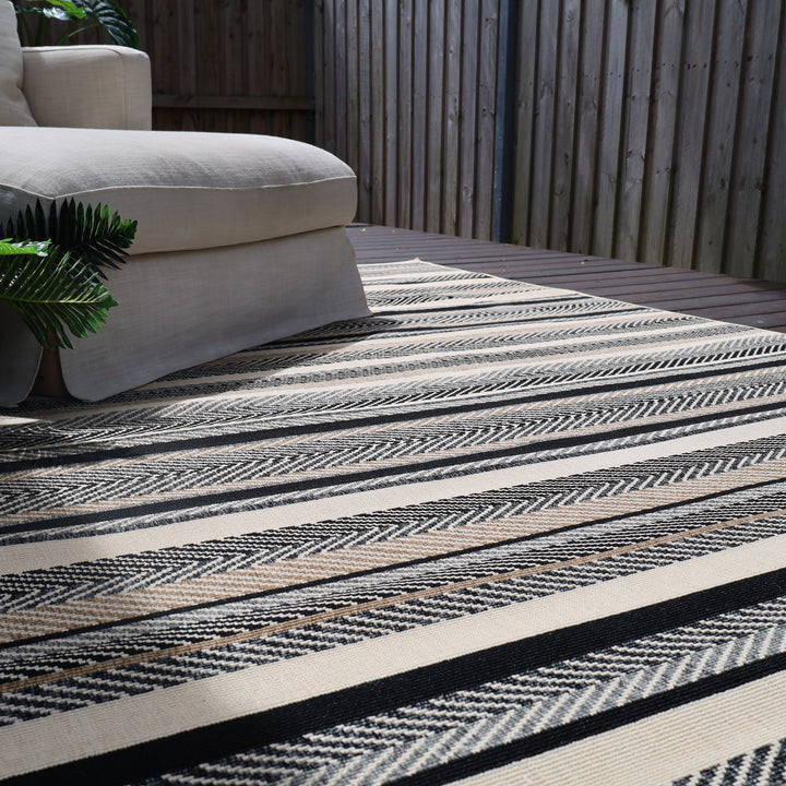 Zahra Striped Outdoor Rug