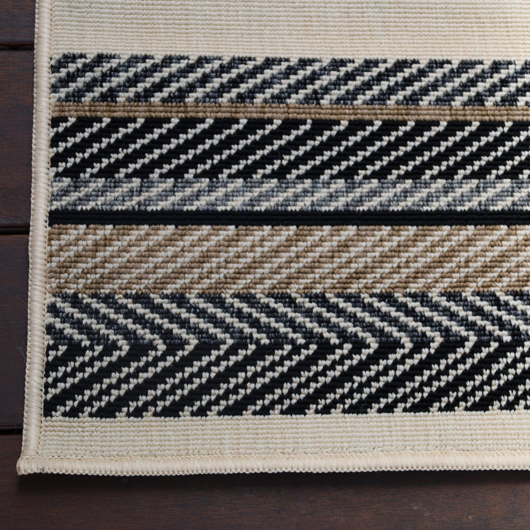 Zahra Striped Outdoor Rug