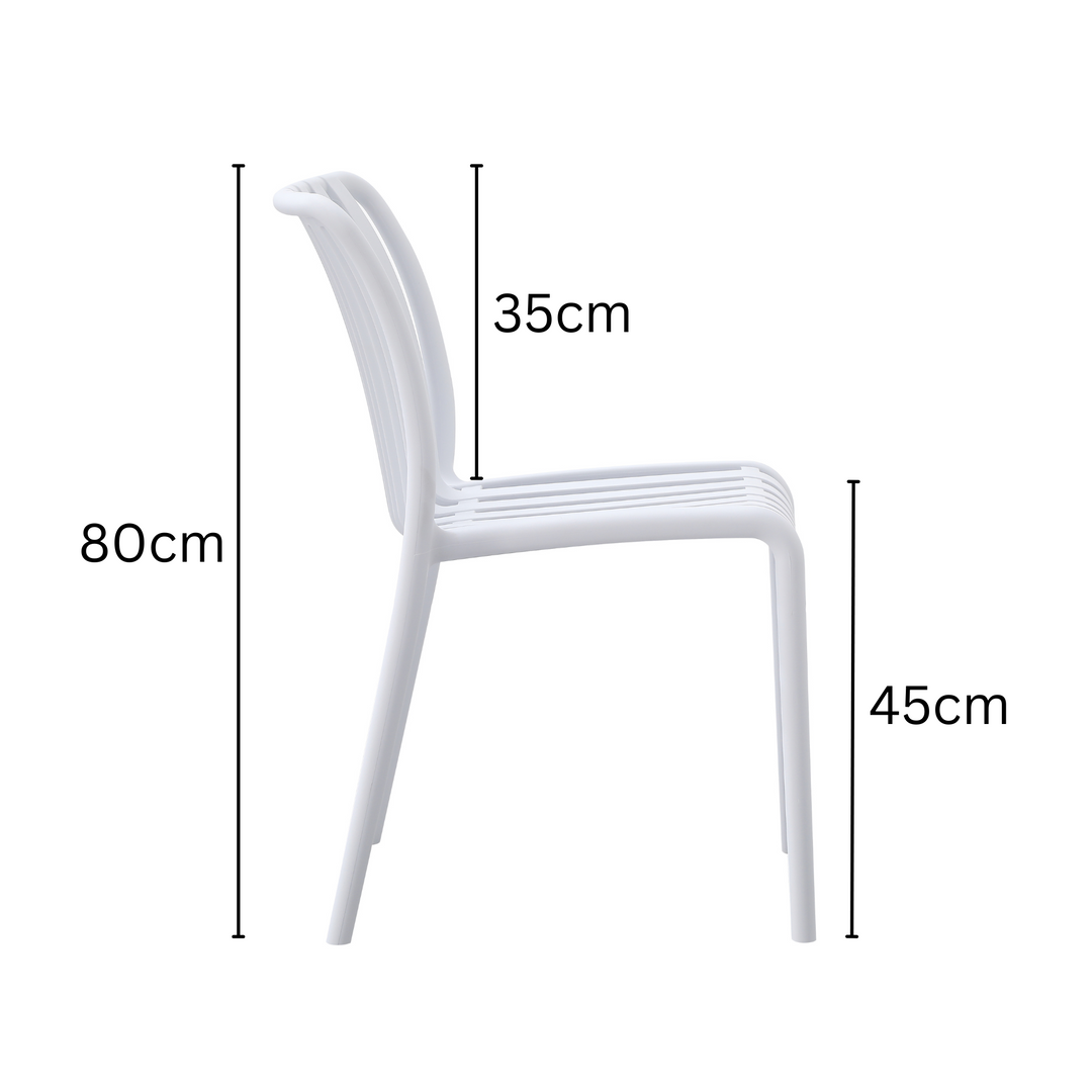 Bertioga White Outdoor Chair - Fab Habitat , Outdoor Furniture, [product_size],