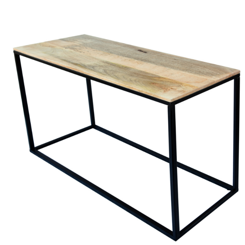 Agni Mango Wood Console Table - Console Tables Fab Habitat