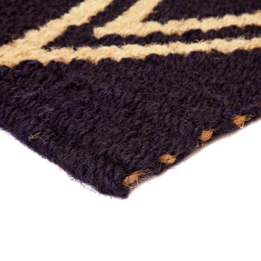 Mona knotted Coir Doormat - Doormats Fab Habitat