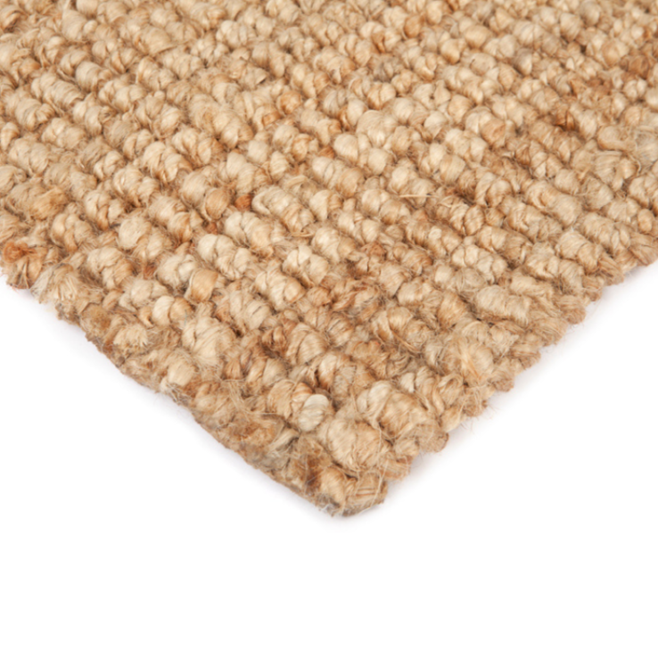 60 cm x 90 cm Estate Natural Jute Door Mat - Doormats Fab Habitat