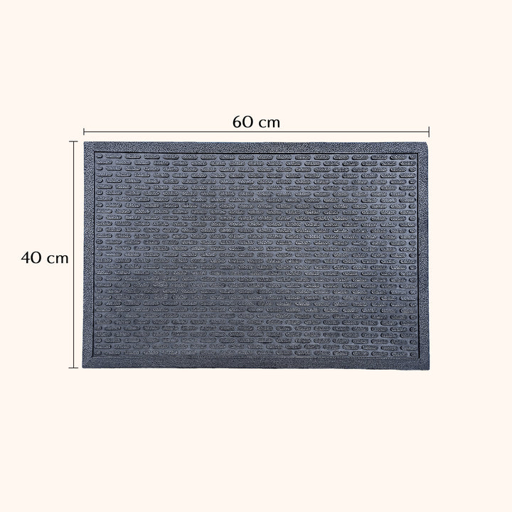 Capsule Rubber Doormat - Doormats Fab Habitat