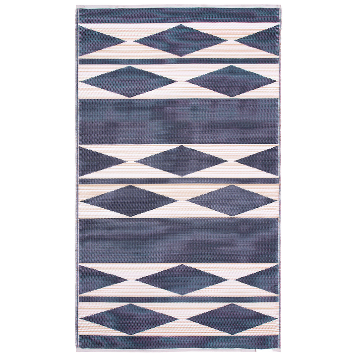 Cairo Modern Outdoor Recycled Plastic Rug - Recycled Plastic Rugs & Mats Fab Habitat