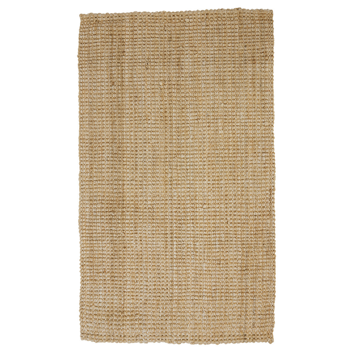 Indira Bleach Natural Jute Hallway Runner Rug - Runners Rugs Fab Habitat