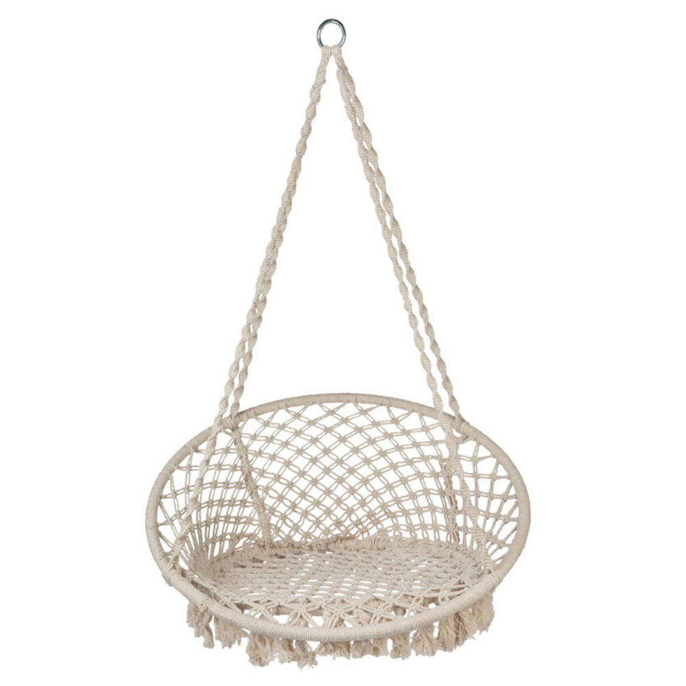 Covelong Macrame Swing - Hammocks Fab Habitat