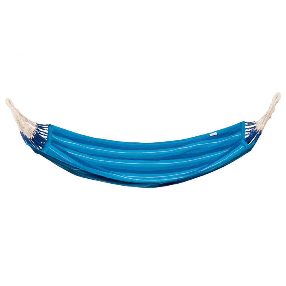 Verano Bright Blue 100% Cotton Hammock - Hammocks Fab Habitat