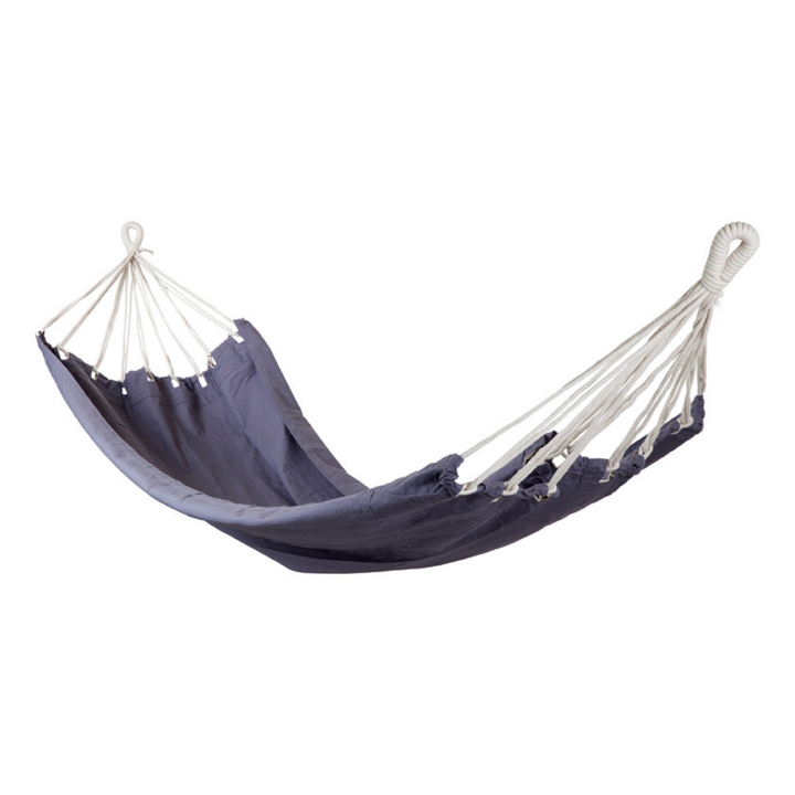 Verano Grey 100% Cotton Hammock - Hammocks Fab Habitat