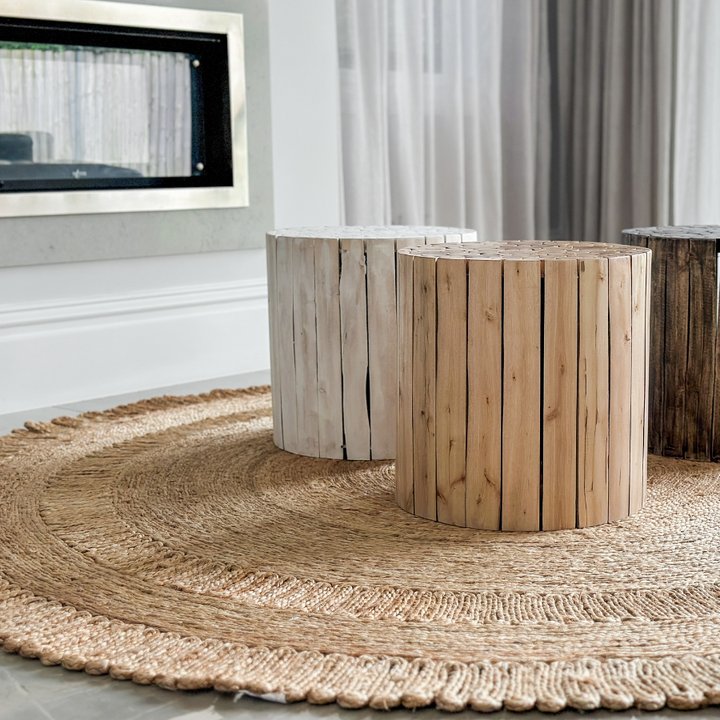 Magnolia Round Jute Rug - Jute Rug Fab Habitat