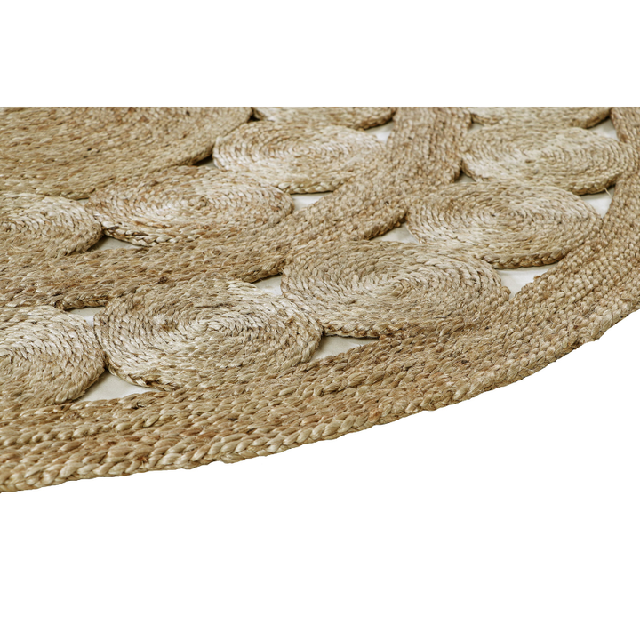 Mehak Round Jute Rug - Jute Rug Fab Habitat