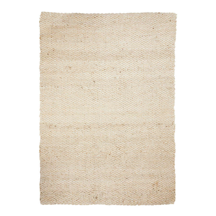 Sohum Bleach Jute Rug - Jute Rug Fab Habitat