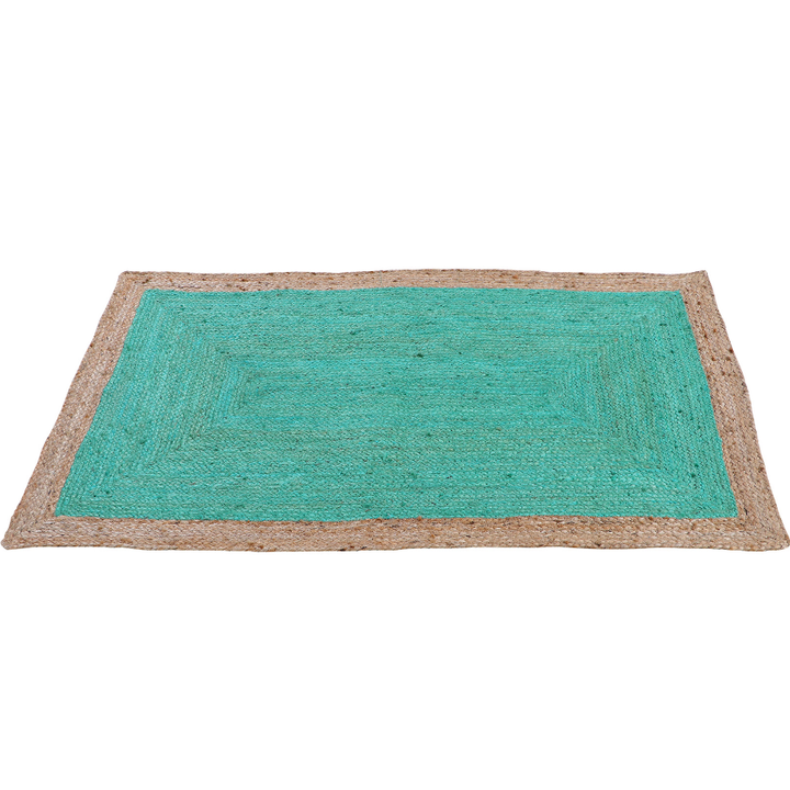 Phoenix Sea Green - Jute Rug Fab Habitat