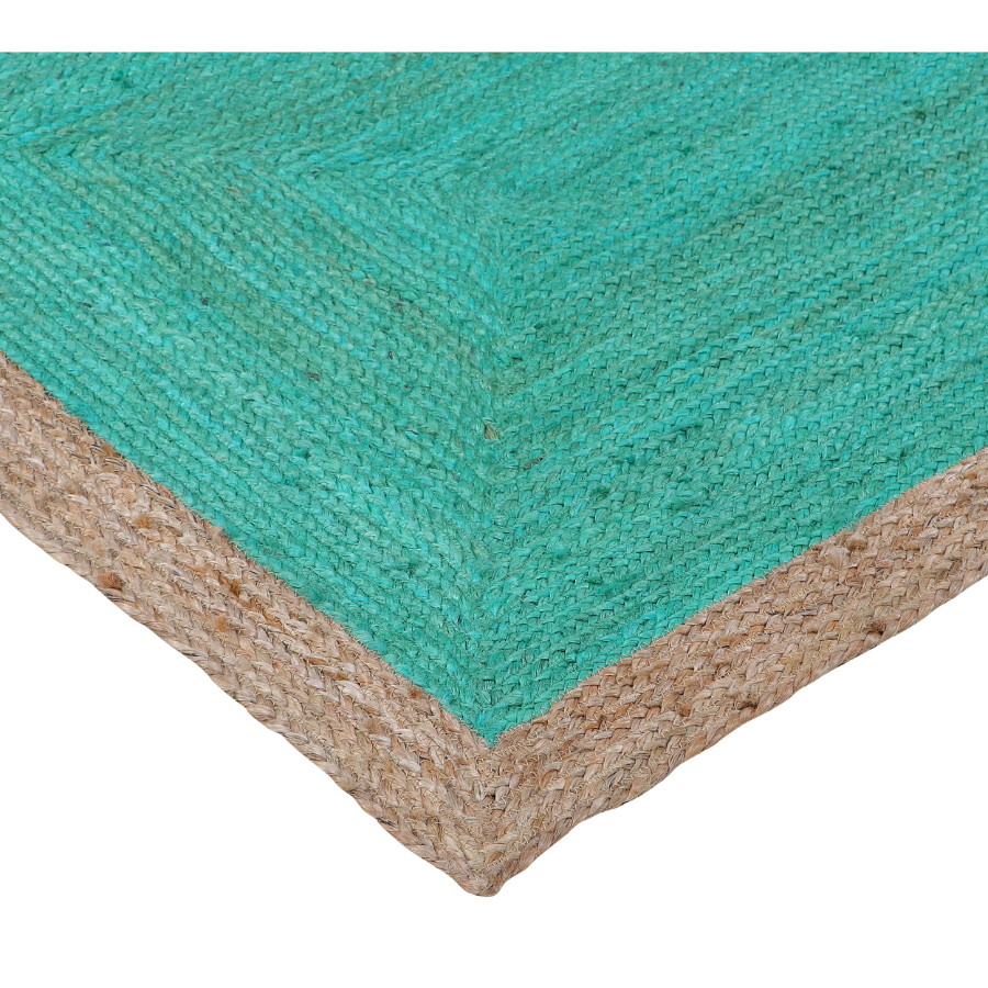 Phoenix Sea Green - Jute Rug Fab Habitat