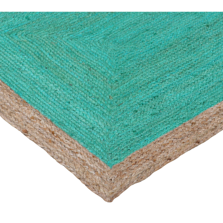 Phoenix Sea Green - Jute Rug Fab Habitat