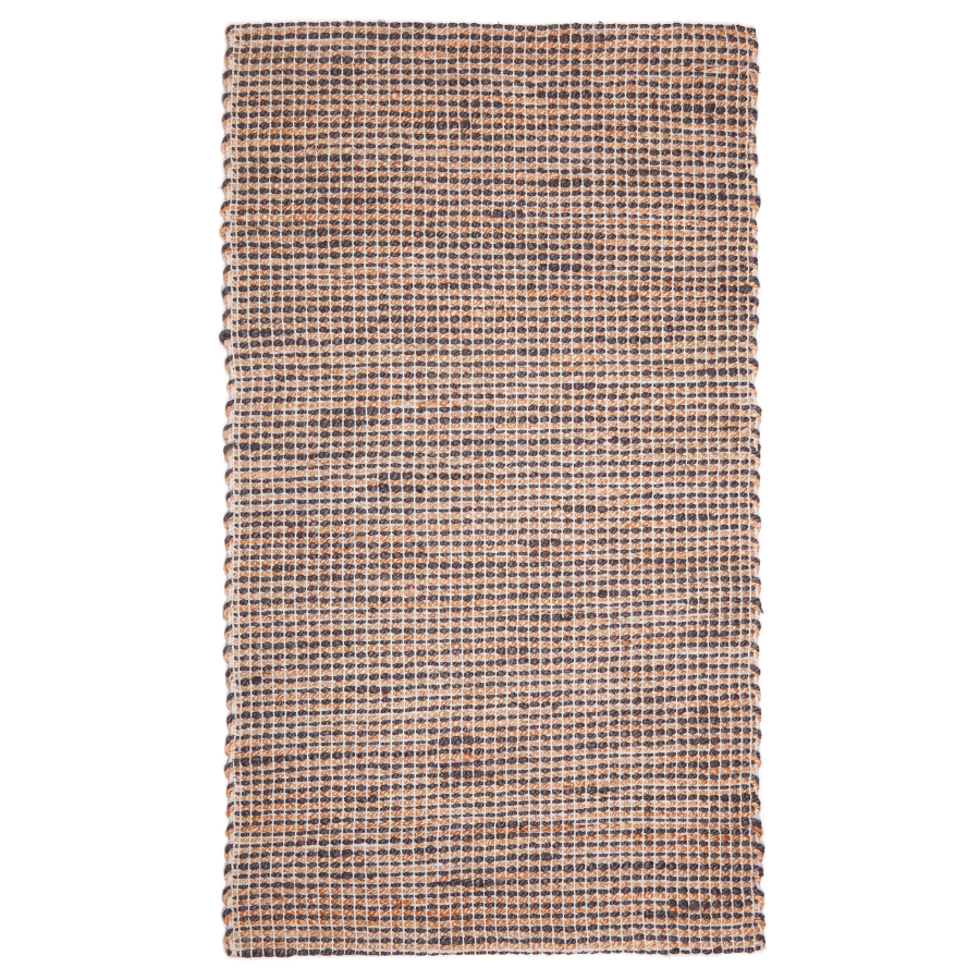 IRIS Deep Grey Jute Rug - Jute Rug Fab Habitat