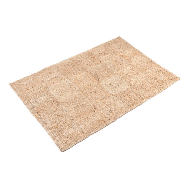 Rishra Floor Mat - Jute Rug Fab Habitat