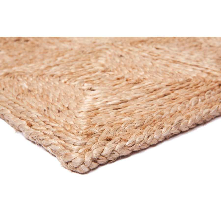 Rishra Floor Mat - Jute Rug Fab Habitat