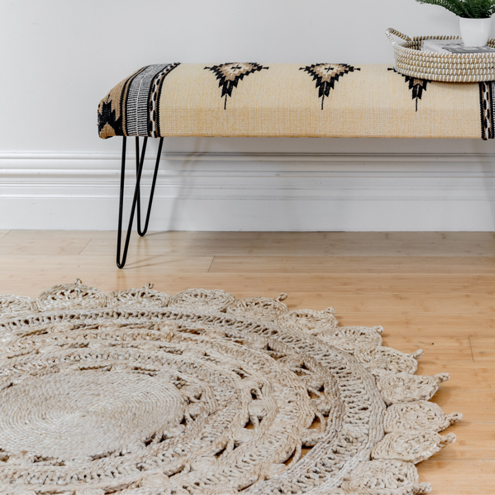 Mimosa Round Jute Rug - Jute Rugs Fab Habitat