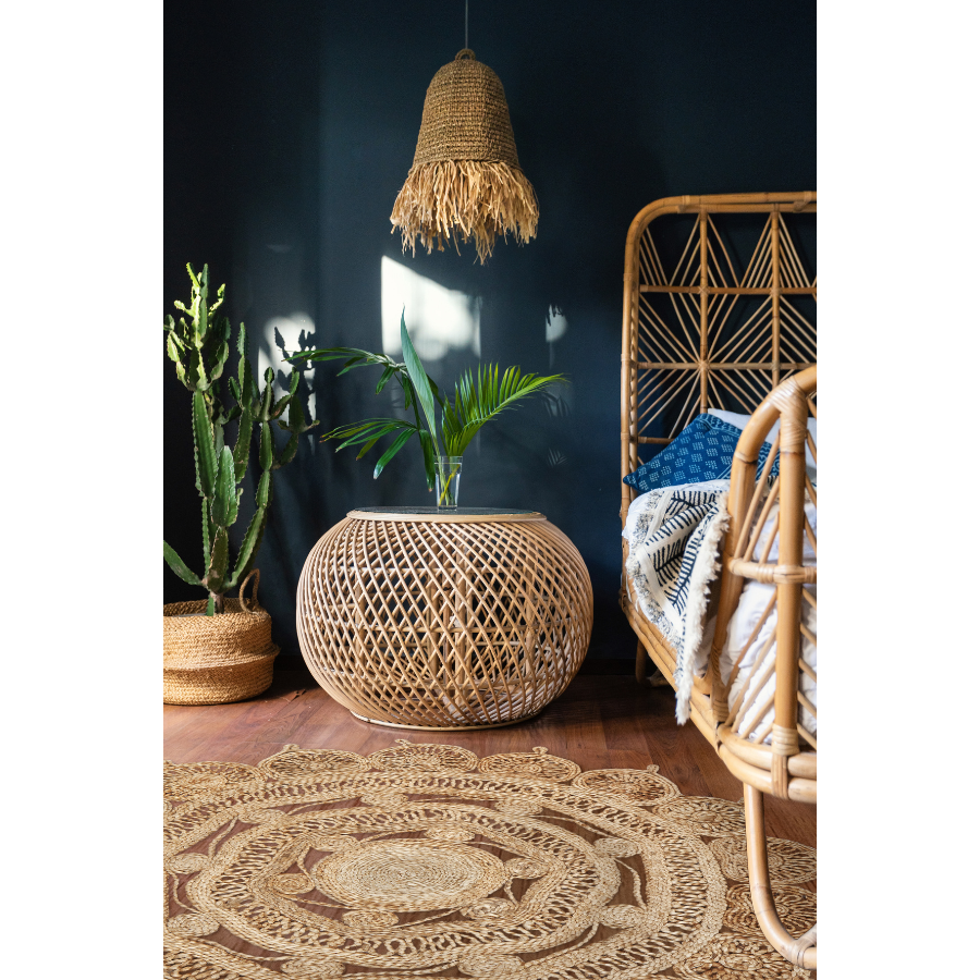 Mimosa Round Jute Rug - Jute Rugs Fab Habitat