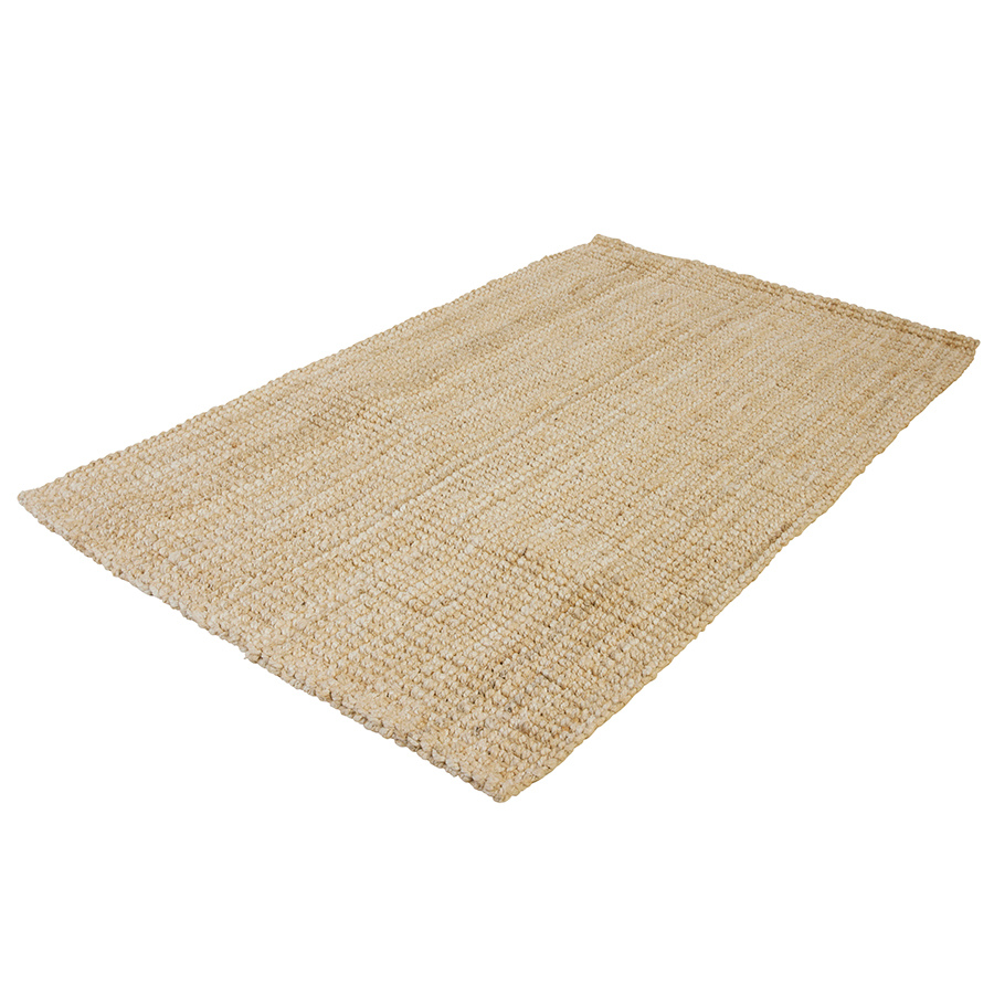 Indira Bleach Natural Jute Rug - Jute Rugs Fab Habitat