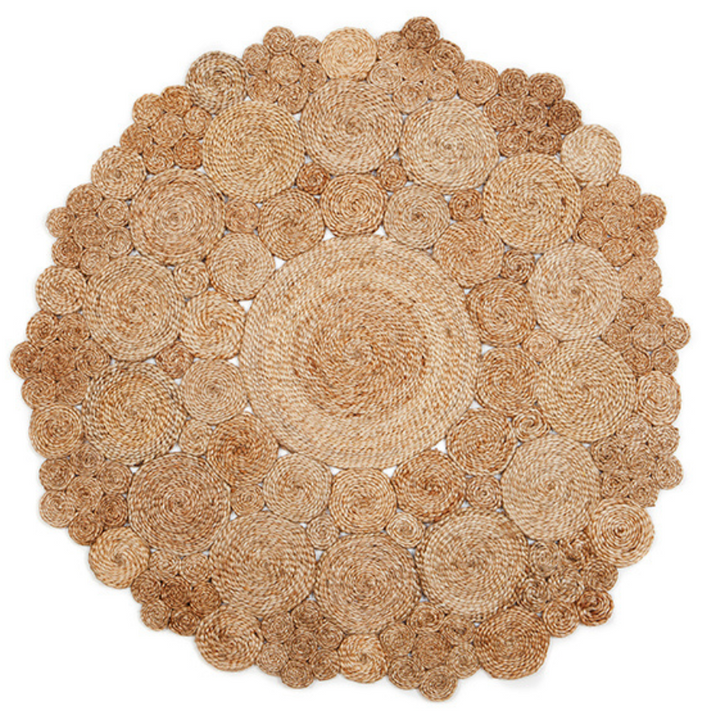 Marigold Round Jute Area Rug