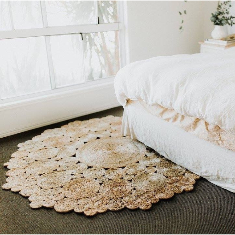 Marigold Round Jute Rug