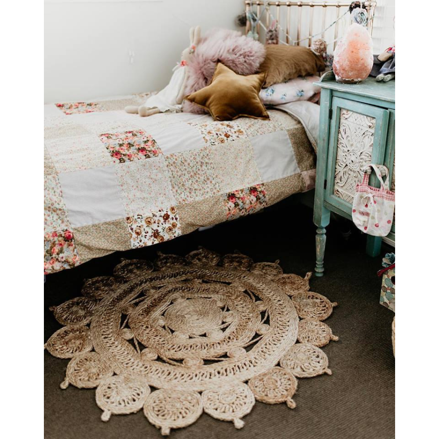 Mimosa Round Jute Rug