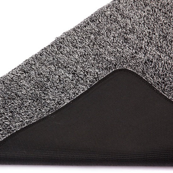 Polycot Grey Non Slip Kitchen Mat - Non Slip Kitchen Mats Fab Habitat