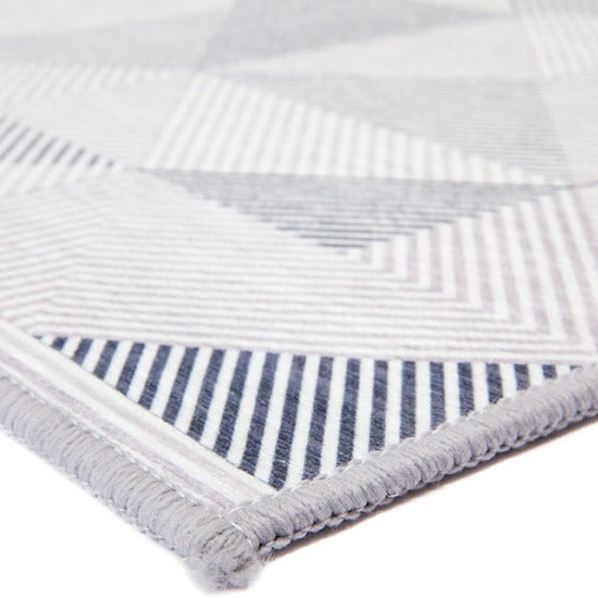 Annaba Monochrome Modern Non Slip Rug - Non Slip Rugs Fab Habitat