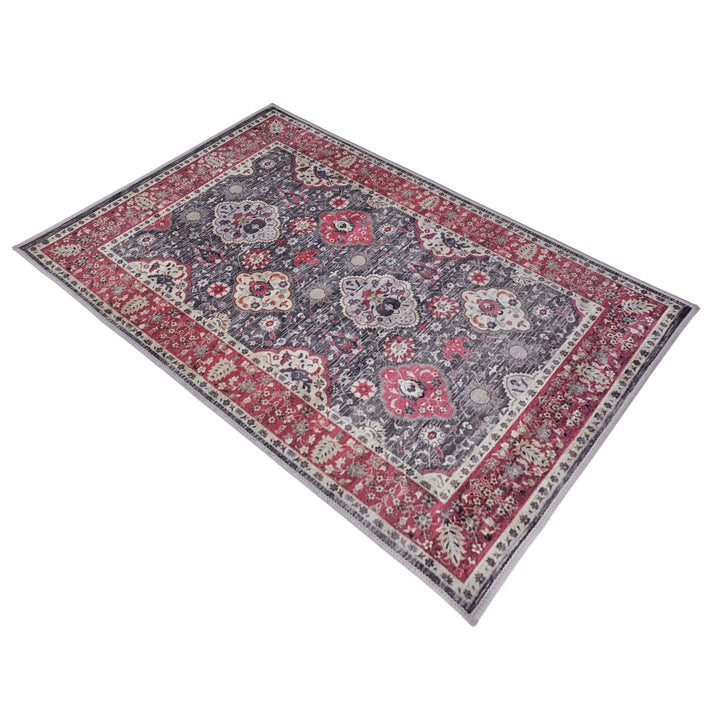 Gilgit Multicolour Traditional Nonslip Rug - Non Slip Rugs Fab Habitat