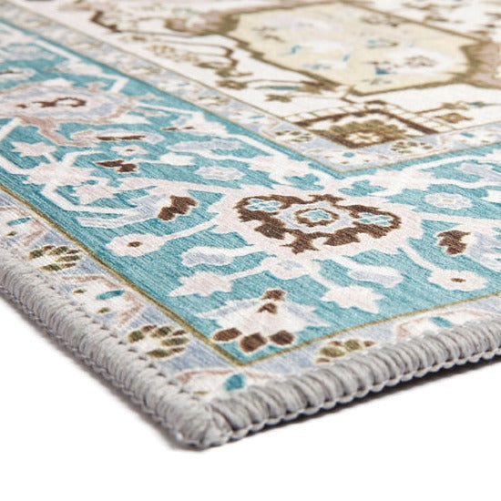 Noor Traditional Designer Area Rug - Non Slip Rugs Fab Habitat