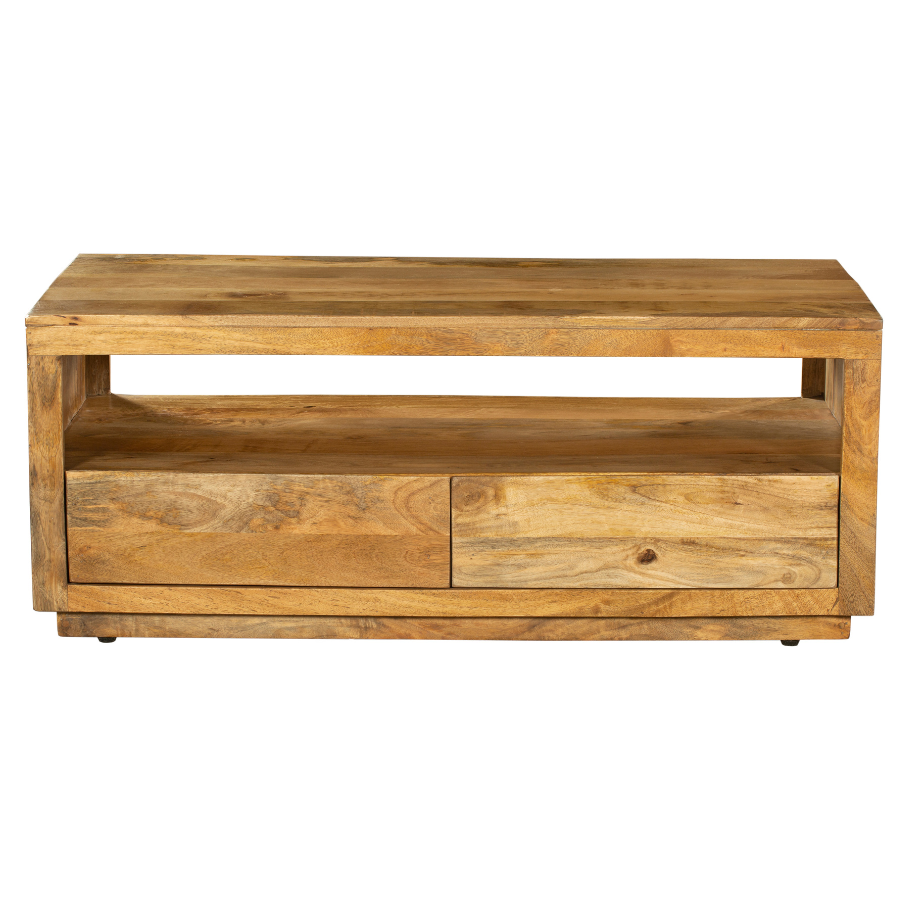 Nyra Coffee Table with 2 Drawers - Fab Habitat , Coffee Tables, [product_size],