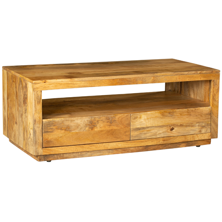 Nyra Coffee Table with 2 Drawers - Fab Habitat , Coffee Tables, [product_size],