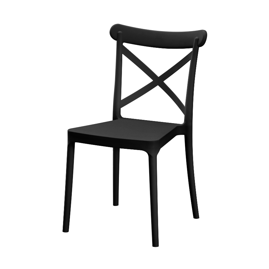 Trancoso Black Outdoor Chair - Outdoor Furniture Fab Habitat