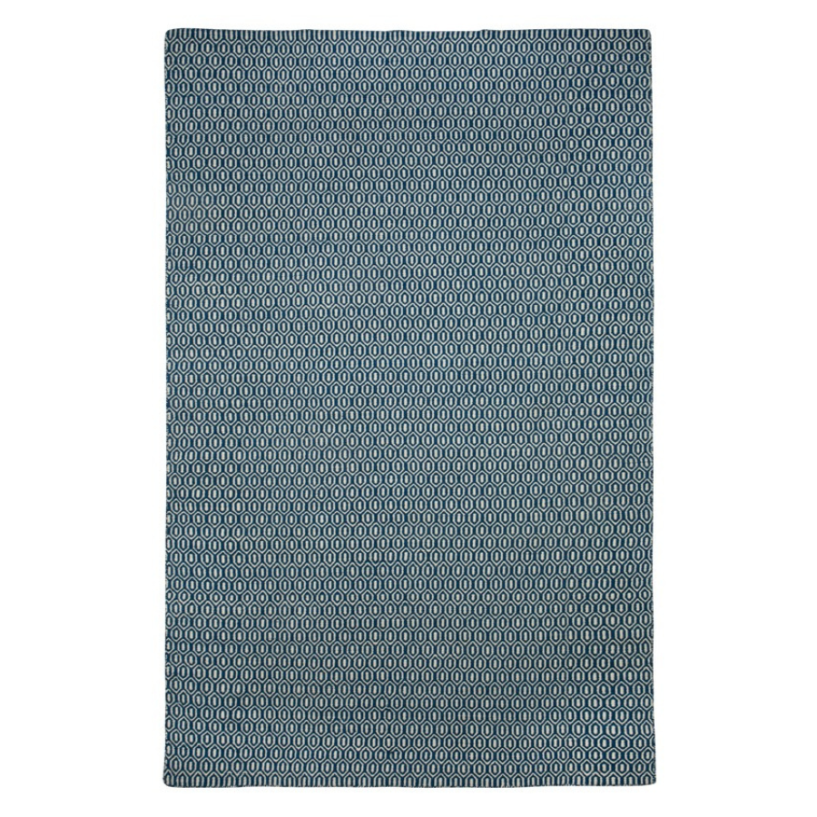 Bekal Indigo Blue Indoor Outdoor Rug - Outdoor Rugs Fab Habitat