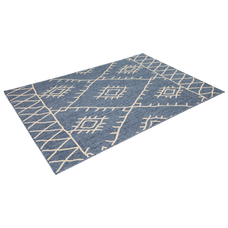 Agatti Blue Outdoor Rug - Outdoor Rugs Fab Habitat