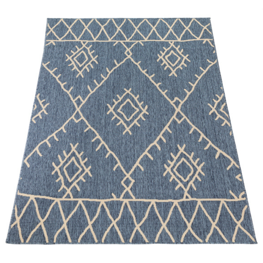 Agatti Blue Outdoor Rug - Outdoor Rugs Fab Habitat