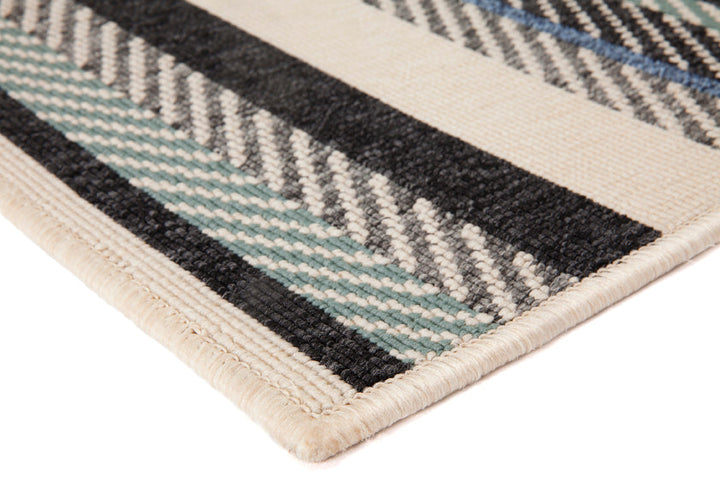 Zahra Striped Outdoor Rug - Outdoor Rugs Fab Habitat