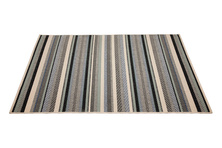 Zahra Striped Outdoor Rug - Outdoor Rugs Fab Habitat