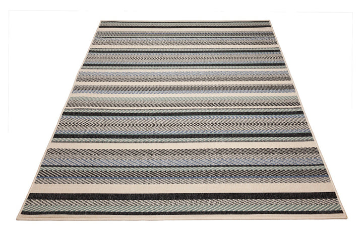 Zahra Striped Outdoor Rug - Outdoor Rugs Fab Habitat