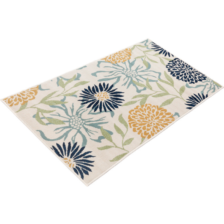 Nicosia Floral Polypropylene Outdoor Rug - Outdoor Rugs Fab Habitat