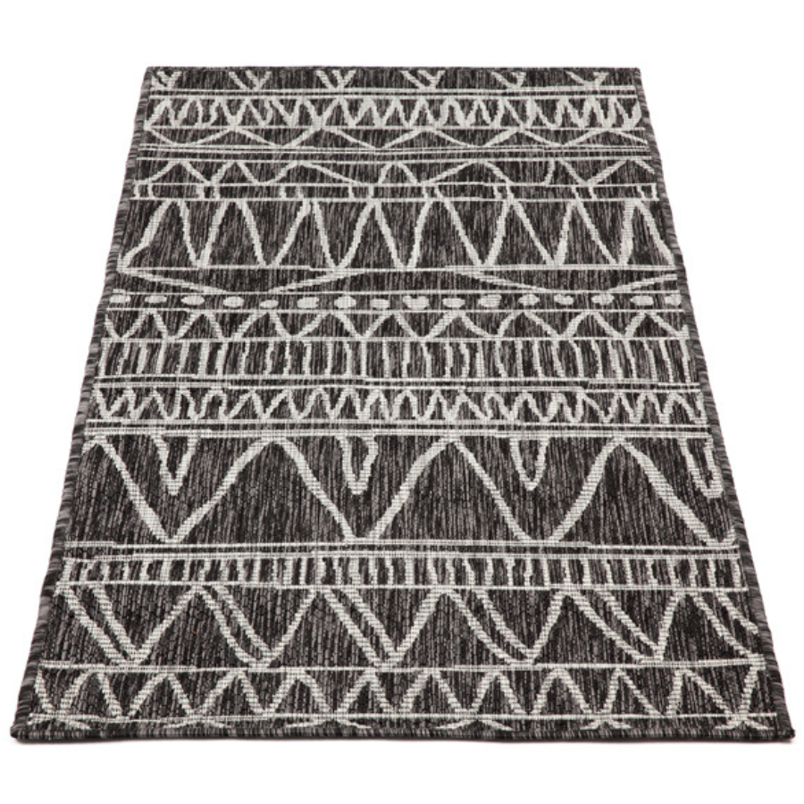 Perla Tribal Polypropylene Outdoor Rug - Outdoor Rugs Fab Habitat