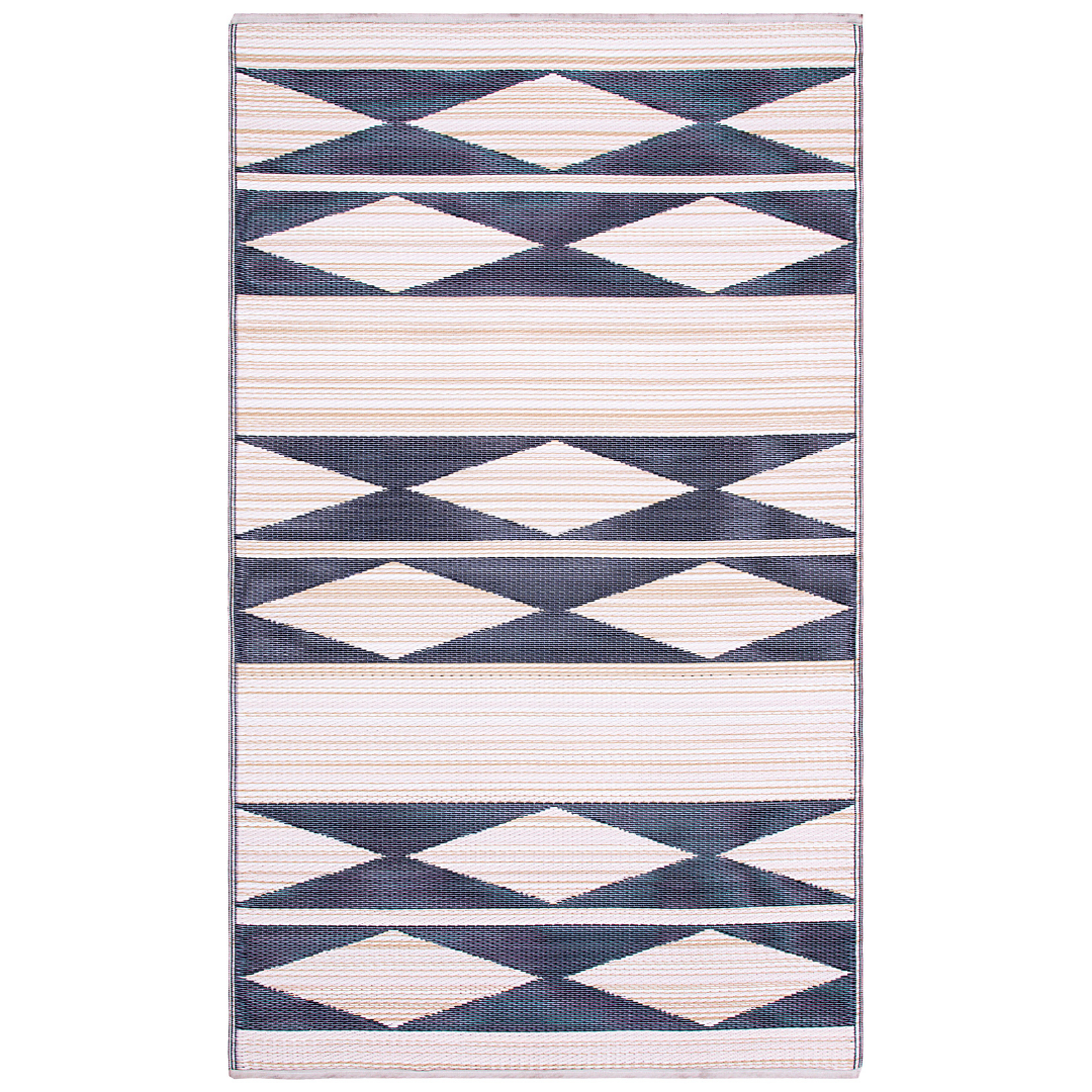 Cairo Modern Outdoor Recycled Plastic Rug - Recycled Plastic Rugs & Mats Fab Habitat