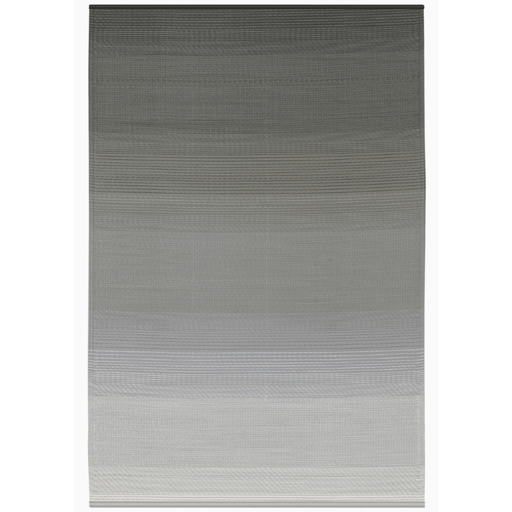 Big Sur Ash Modern Recycled Plastic Large Outdoor Rug - Recycled Plastic Rugs & Mats Fab Habitat