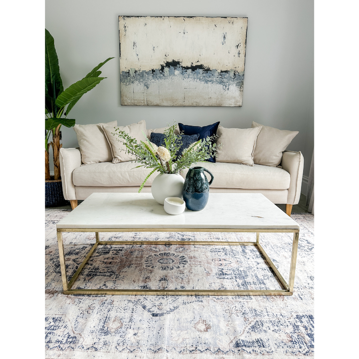 Kiara Distressed Machine Washable Rug - Rugs Fab Habitat